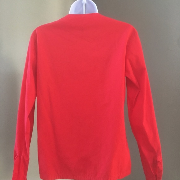 Vintage 1960's Red Women's Shirt S. Kerrybrooke - Picture 7 of 8